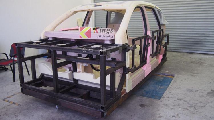 深挖兩年，秋平模型借助金石3D打印機崛起為重慶汽車手板之最
